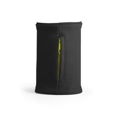 Vue Poignet élastique - Picchu de couleur noir| Krokrodeal
