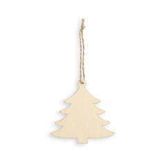 Vue Ornements de Noël - Flake de couleur beige| Krokrodeal