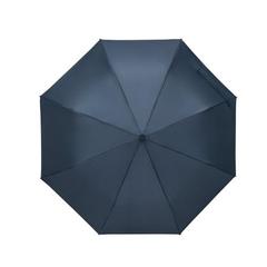 Vue Parapluie pliable en rPET avec ouverture automatique - Cimone de couleur bleu| Krokrodeal