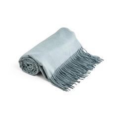 Vue Couverture 100% acrylique avec ruban pour carte de personnalisation (270 g/m²) - Smooth de couleur gris| Krokrodeal