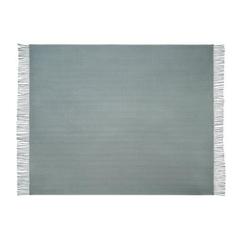 Vue Couverture 100% acrylique avec ruban pour carte de personnalisation (270 g/m²) - Smooth de couleur gris| Krokrodeal