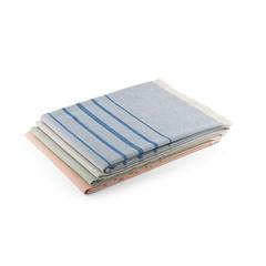 Vue générale Serviette de toilette multifonctionnelle et de bain (260g/m²) en coton et en coton recyclé - Caplan | Krokrodeal