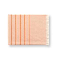 Vue Serviette de toilette multifonctionnelle et de bain (260g/m²) en coton et en coton recyclé - Caplan de couleur orange| Krokrodeal