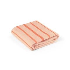 Vue Serviette de toilette multifonctionnelle et de bain (260g/m²) en coton et en coton recyclé - Caplan de couleur orange| Krokrodeal