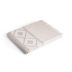 Vue Serviette de toilette multifonctionnelle et de bain (350g/m²) en coton et en coton recyclé - Malek de couleur gris| Krokrodeal