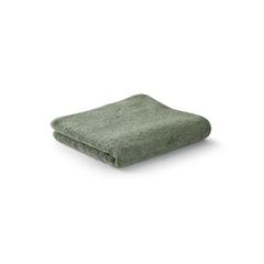 Vue Serviette de bain (500 g/m²) en coton et coton recyclé - Bardem l de couleur vert| Krokrodeal