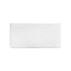 Vue Essuie-mains (500 g/m²) en coton et coton recyclé - Bardem m de couleur blanc| Krokrodeal