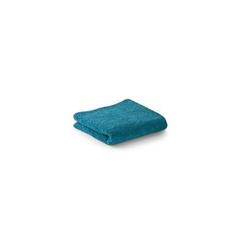 Vue Serviette de toilette (350 g/m²) en coton et coton recyclé - Bardem s de couleur bleu| Krokrodeal