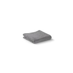 Vue Serviette de toilette (350 g/m²) en coton et coton recyclé - Bardem s de couleur gris| Krokrodeal
