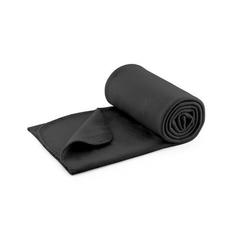 Vue Couverture polaire (180 g/m²) - Sulena de couleur noir| Krokrodeal