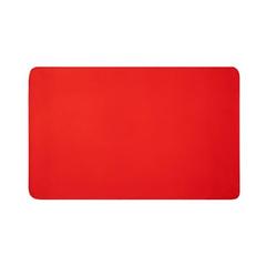 Vue Couverture polaire (180 g/m²) - Sulena de couleur rouge| Krokrodeal
