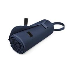 Vue Couverture polaire (160 g/m²) - Fleece de couleur bleu| Krokrodeal