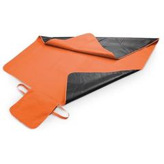 Vue Couverture polaire (160 g/m²) - Fleece de couleur orange| Krokrodeal