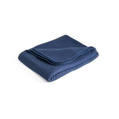 Vue Couverture en polaire rPET - Galliot de couleur bleu| Krokrodeal