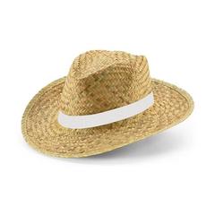 Vue générale Chapeau de paille naturel - Jean rib | Krokrodeal