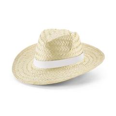 Vue générale Chapeau de paille naturel - Edward rib | Krokrodeal