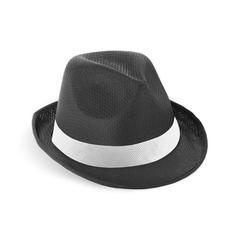 Vue Chapeau - Manolo poli de couleur noir| Krokrodeal