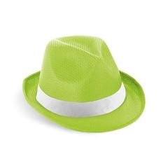 Vue Chapeau - Manolo poli de couleur vert| Krokrodeal