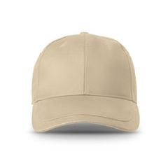 Vue Casquette en coton brossé (65% recyclé) - Ryan de couleur beige| Krokrodeal