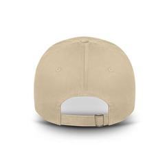 Vue Casquette en coton brossé (65% recyclé) - Ryan de couleur beige| Krokrodeal