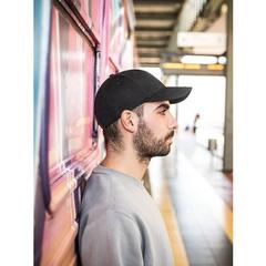 Vue générale Casquette en coton brossé (65% recyclé) - Ryan | Krokrodeal