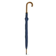 Vue Parapluie en polyester 190T - Betsey de couleur bleu| Krokrodeal