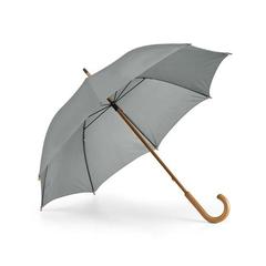 Vue Parapluie en polyester 190T - Betsey de couleur gris| Krokrodeal