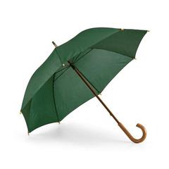 Vue Parapluie en polyester 190T - Betsey de couleur vert| Krokrodeal