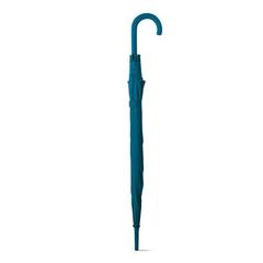Vue Parapluie en polyester 190T avec ouverture automatique - Michael de couleur bleu| Krokrodeal