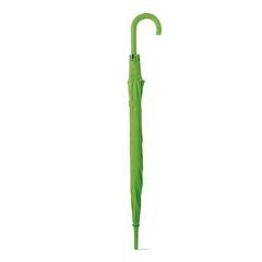 Vue Parapluie en polyester 190T avec ouverture automatique - Michael de couleur vert| Krokrodeal