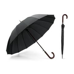 Vue générale Parapluie à 16 baleines en pongee 190T avec ouverture automatique - Hedi | Krokrodeal