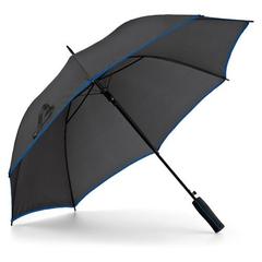 Vue Parapluie en polyester 190T avec ouverture automatique - Jenna de couleur bleu| Krokrodeal