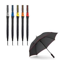 Vue générale Parapluie en polyester 190T avec ouverture automatique - Jenna | Krokrodeal