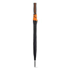 Vue Parapluie en polyester 190T avec ouverture automatique - Jenna de couleur orange| Krokrodeal