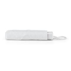 Vue Parapluie pliant en polyester 190T - Maria de couleur blanc| Krokrodeal