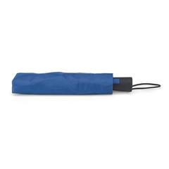Vue Parapluie pliable en polyester 190T avec ouverture automatique - Tomas de couleur bleu| Krokrodeal