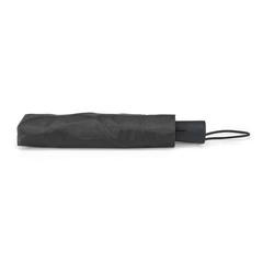 Vue Parapluie pliable en polyester 190T avec ouverture automatique - Tomas de couleur noir| Krokrodeal