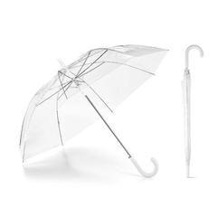 Vue générale Parapluie POE transparent avec ouverture automatique - Nicholas | Krokrodeal