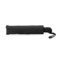 Vue Parapluie pliant en pongee 190T avec ouverture automatique - Jacobs de couleur noir| Krokrodeal