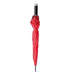Vue Parapluie à ouverture automatique - Pulla de couleur rouge| Krokrodeal
