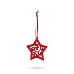 Vue Ornements de Noël - Jubany de couleur rouge| Krokrodeal