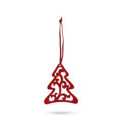 Vue Ornements de Noël - Jubany de couleur rouge| Krokrodeal