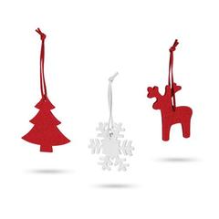 Vue générale Ornements de Noël - Zermatt | Krokrodeal