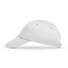 Vue Casquette - Miuccia de couleur blanc| Krokrodeal