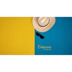 Vue générale Chapeau de paille naturel - Edward | Krokrodeal