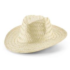 Vue générale Chapeau de paille naturel - Edward | Krokrodeal