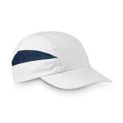 Vue Casquette - Browne de couleur bleu| Krokrodeal