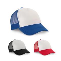 Vue générale Casquette en polyester et filet (150 g/m²) - Nicola | Krokrodeal