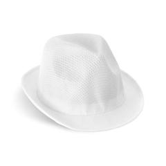 Vue Chapeau en PP - Manolo de couleur blanc| Krokrodeal