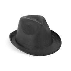 Vue Chapeau en PP - Manolo de couleur noir| Krokrodeal